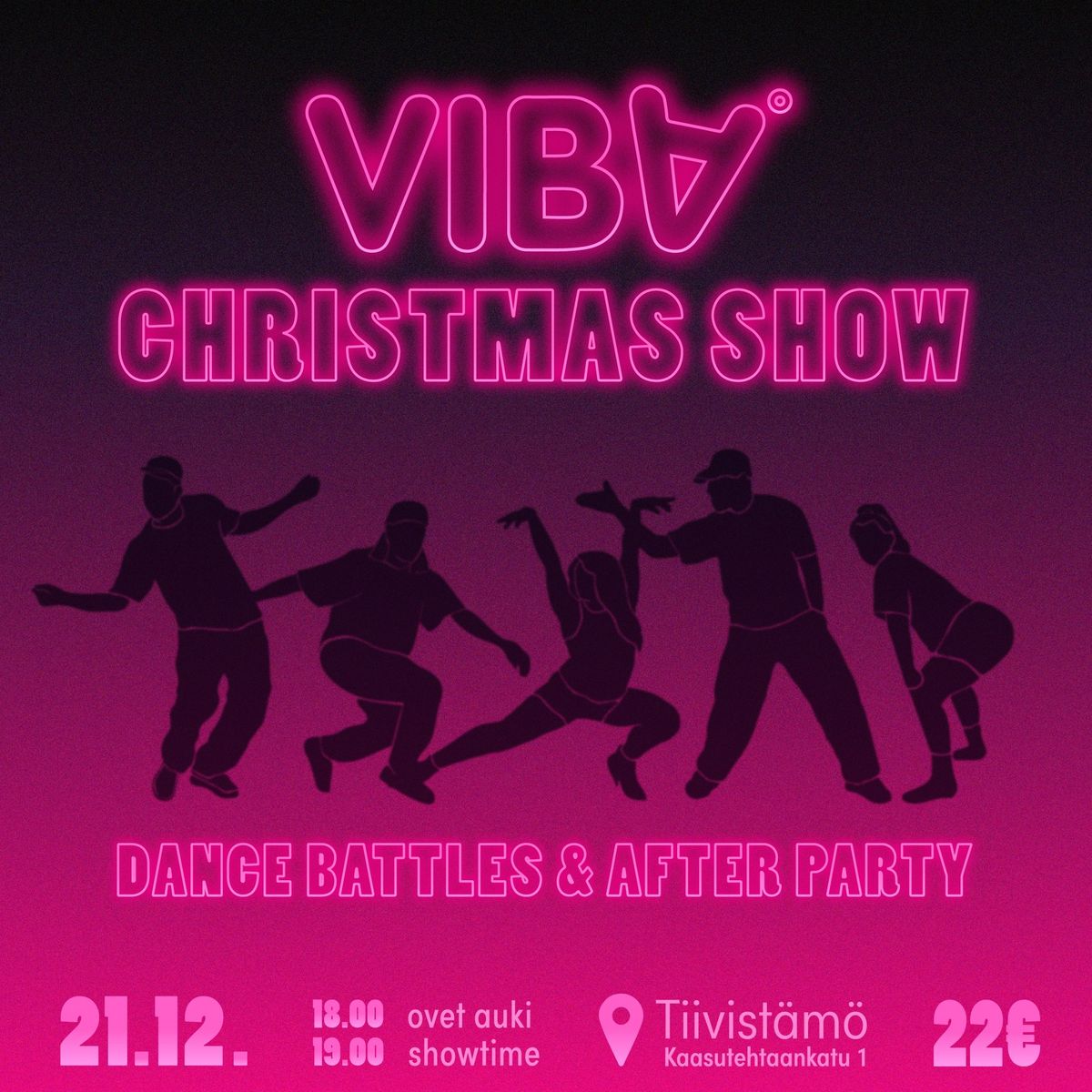 VIBA Christmas Show, Battle & Afterparty