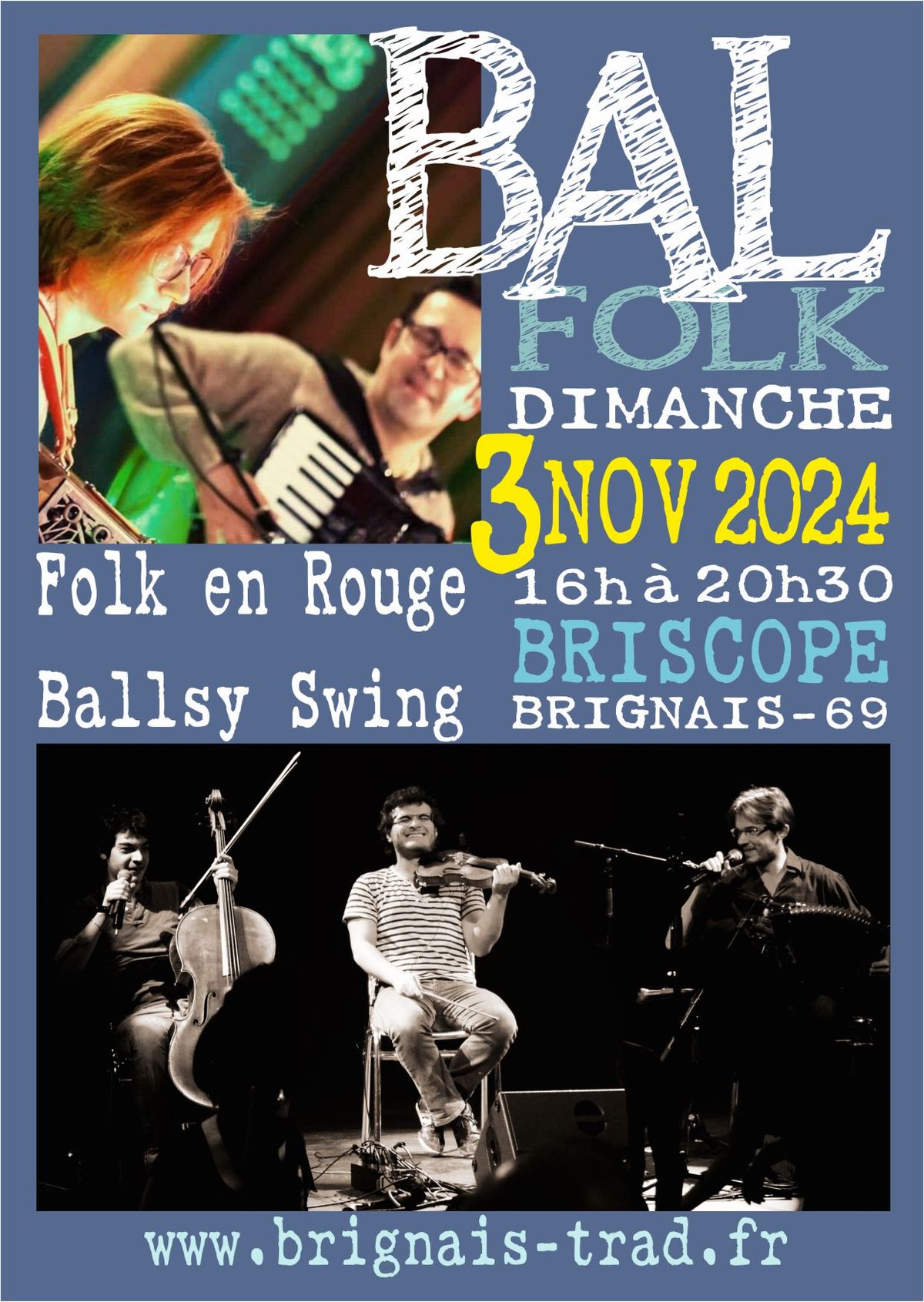 Grand bal folk \u00e0 Brignais au Briscope