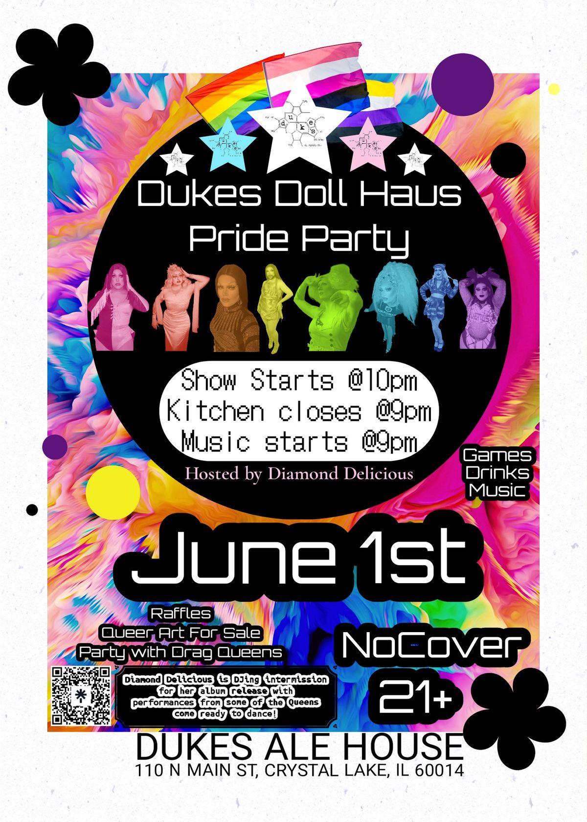 Dukes Doll Haus: Pride Party Drag Show