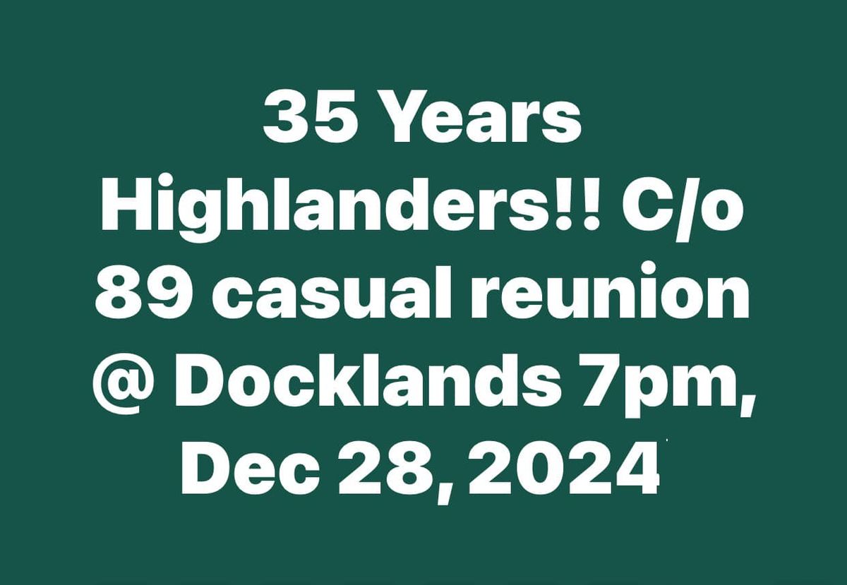 Mckean High School s 35 th Reunion