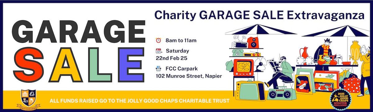 Charity GARAGE SALE Extravaganza