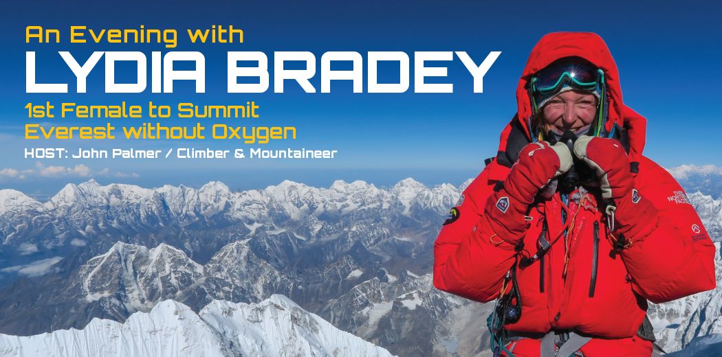 An Evening with Lydia Bradey - 1st Female to Summit Everest without Oxygen