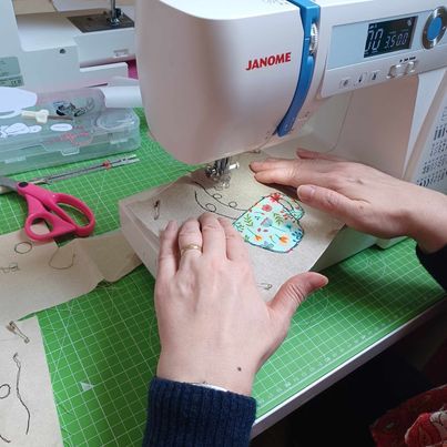 Free Motion Machine Embroidery Workshop