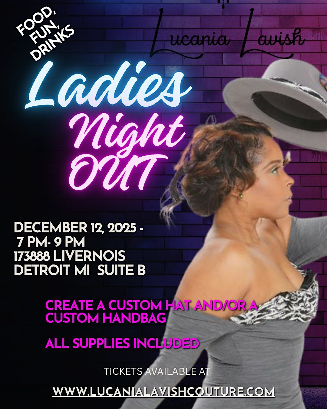 Ladies Night Out -Hats and Handbags Part 2