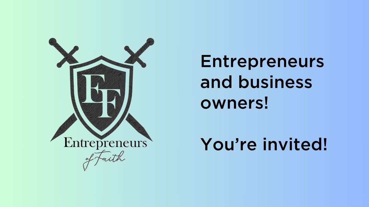 Entrepreneurs Of Faith