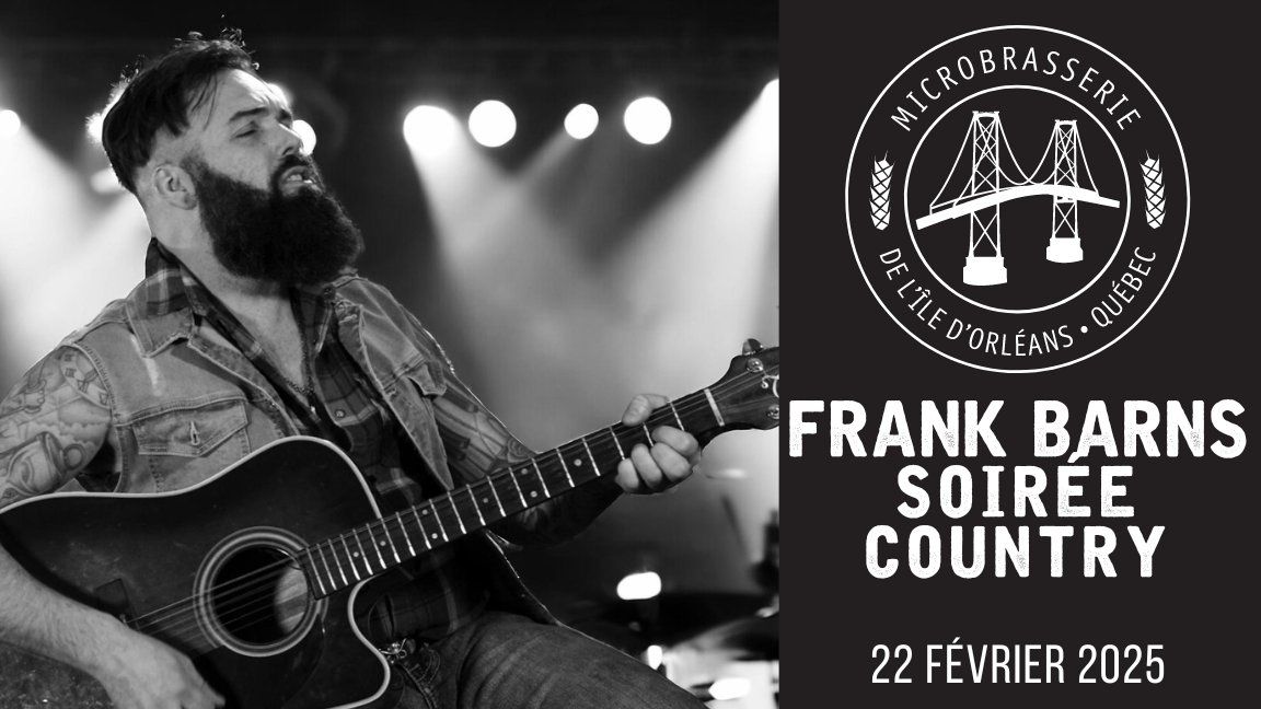 SOIR\u00c9E COUNTRY AVEC FRANCK BARNS