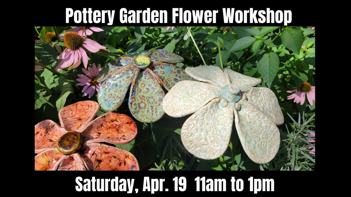 DIY Workshop - Pottery Garden Flower