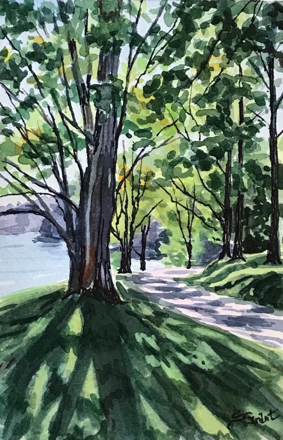 Beginner Watercolor Class with Susan Grant