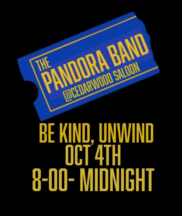 The Pandora Band Live @Cedarwood Saloon. 