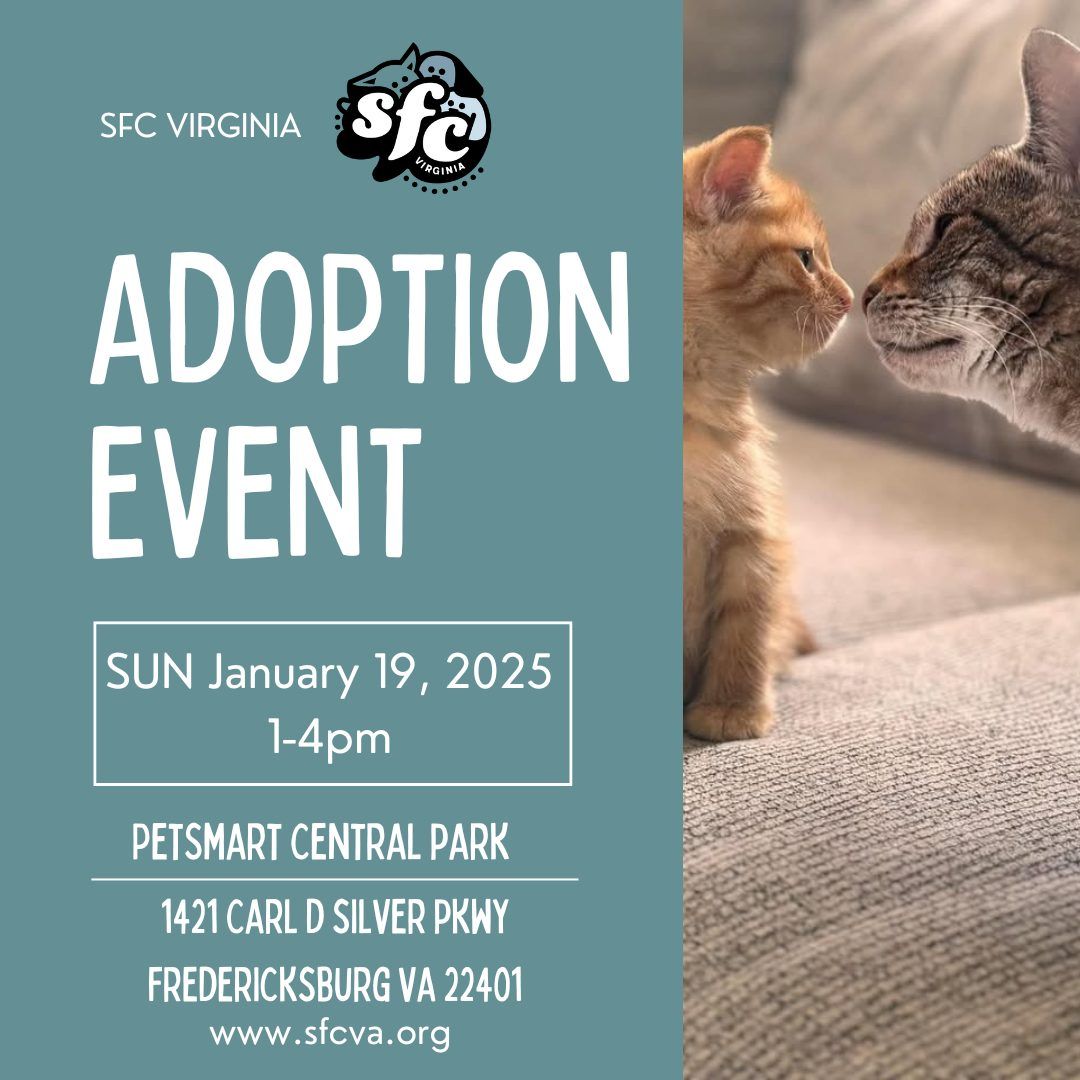 1\/19 Adoption Event at Petsmart Central Park