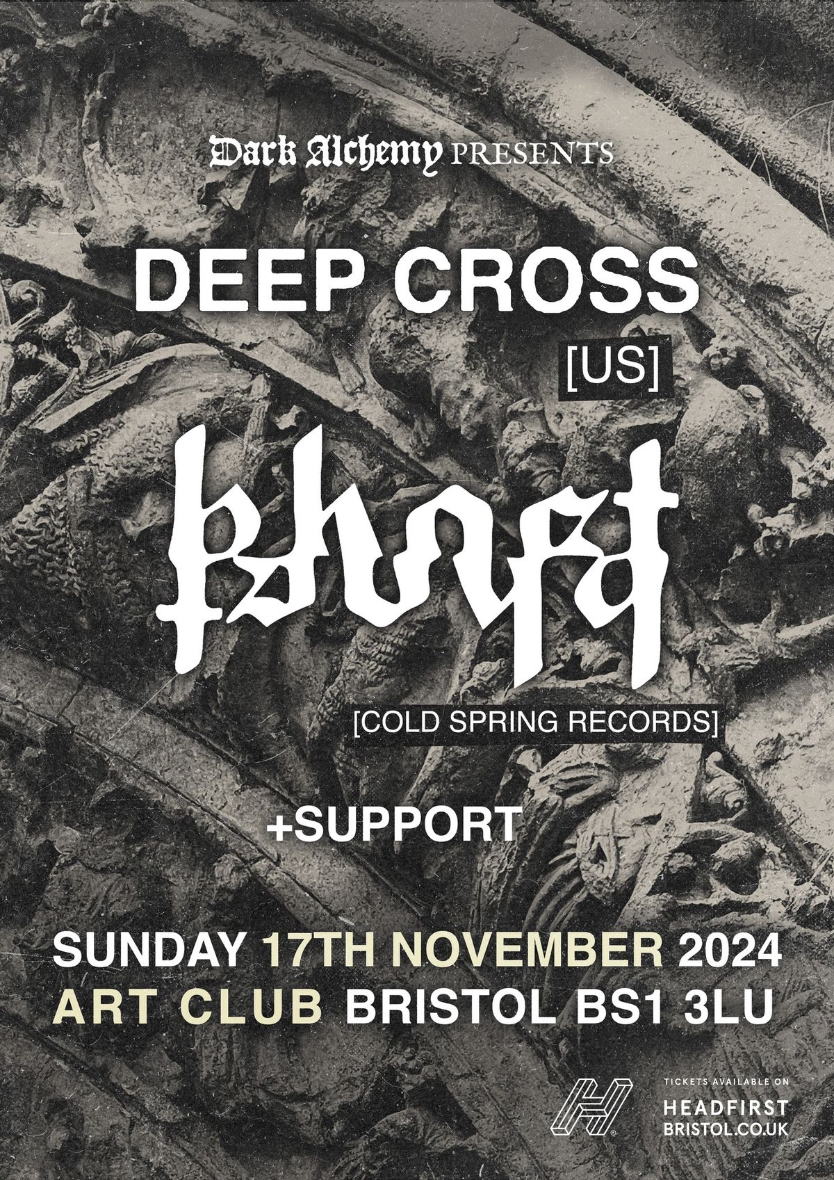 Dark Alchemy presents: Khost + Deep Cross