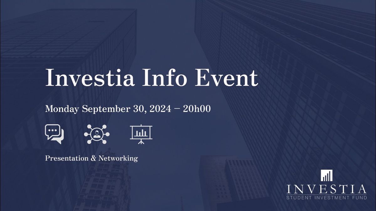 Investia Info Event 