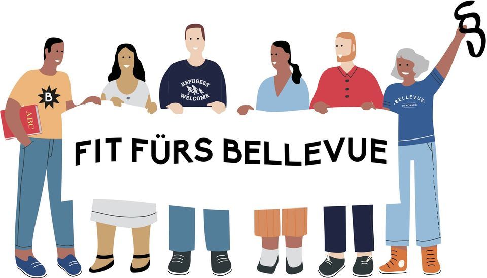 Fit f\u00fcr\u2019s Bellevue: Leben als Gefl\u00fcchtete*r in Deutschland