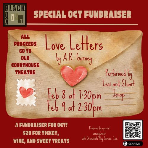 Love Letters Fund-raiser Performance for Old Courthouse Theatre 