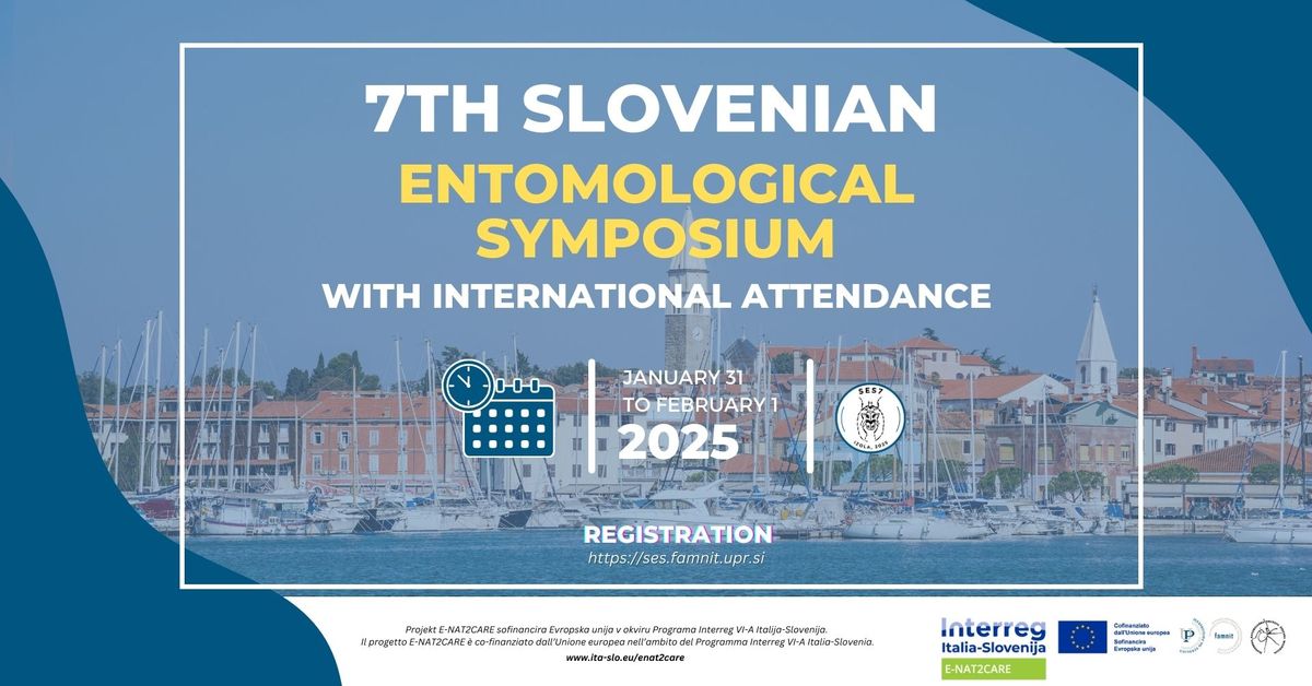 7th Slovenian Entomological Symposium (SES7)  