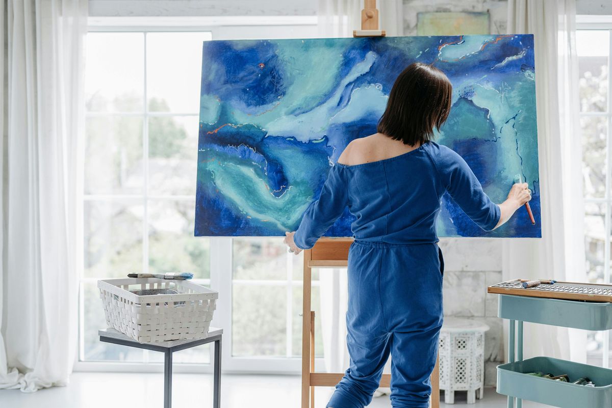 Masterpiece Artwork: Large Scale Mixed Media Experience - 4ftx3ft canvas