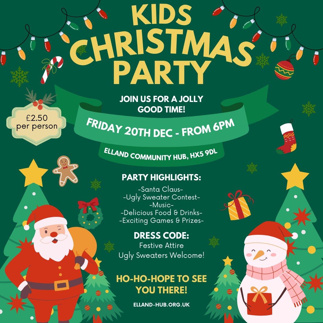 Kids Christmas party \ud83c\udf89 