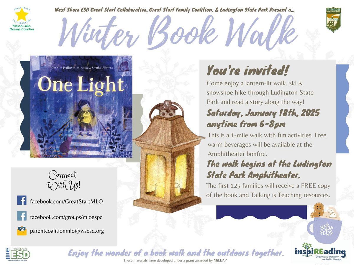 WINTER BOOK WALK