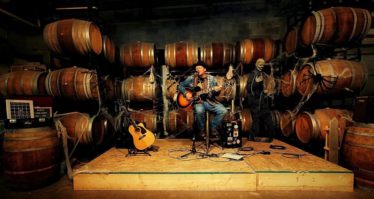 Steve acoustic at Forked River Brewing