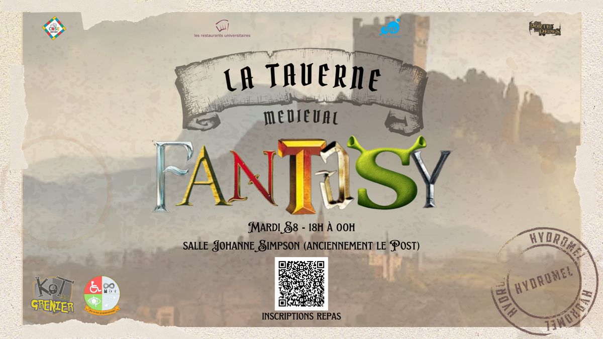 La Taverne m\u00e9di\u00e9val Fantasy du KDG \ud83c\udf7a 