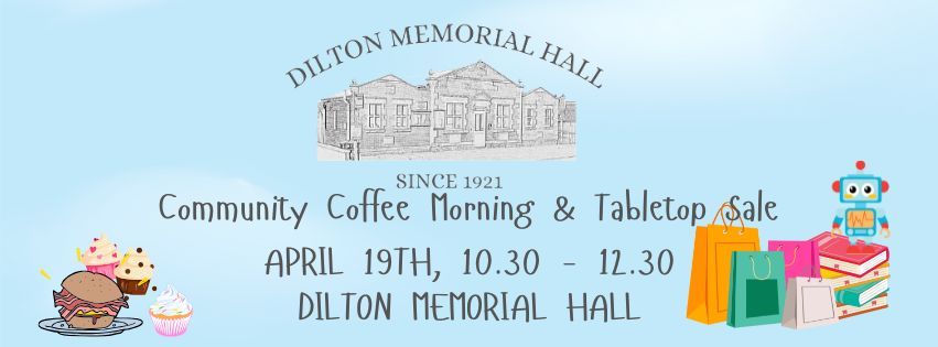 Community Coffee Morning and Tabletop Sale