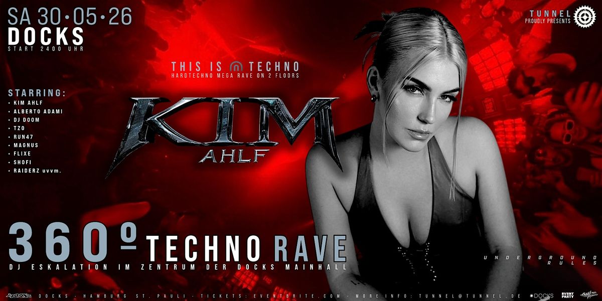 KIM AHLF * * * * * 360\u00ba HARD TECHNO RAVE