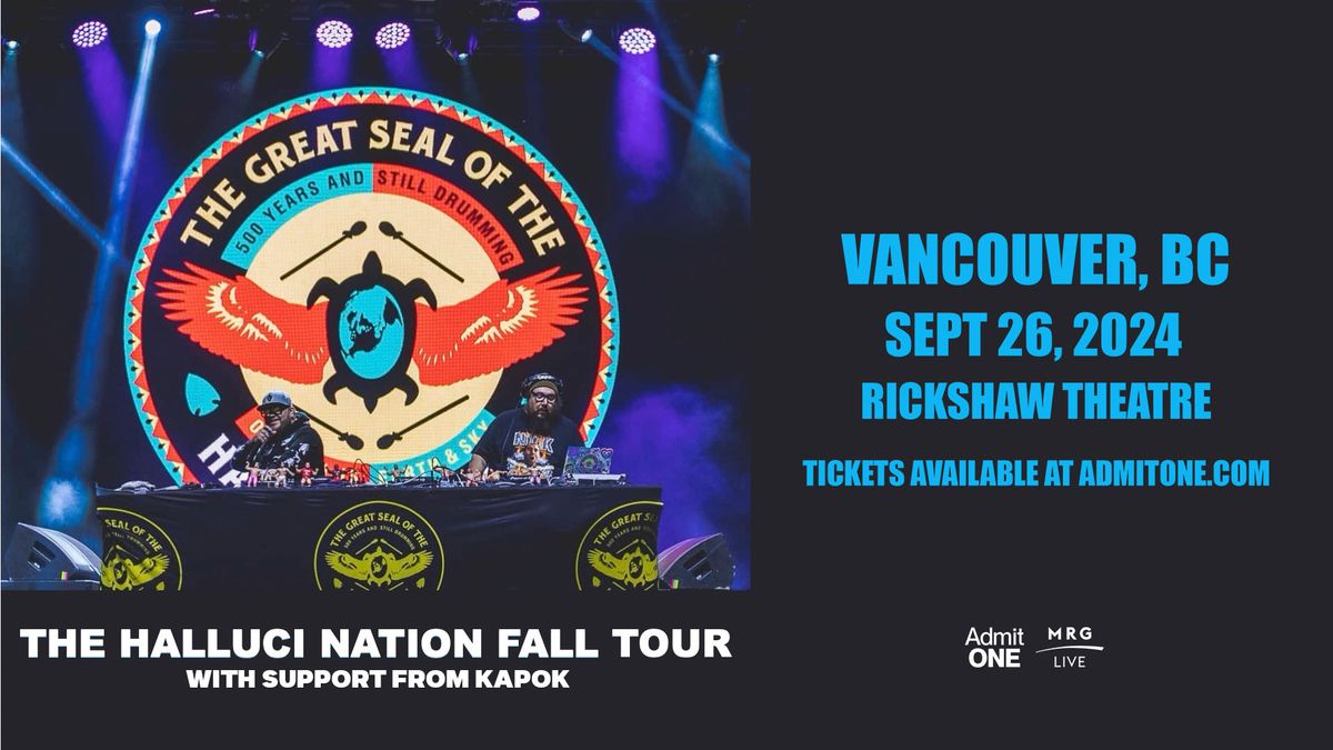 The Halluci Nation - The Halluci Nation Fall Tour (Vancouver)