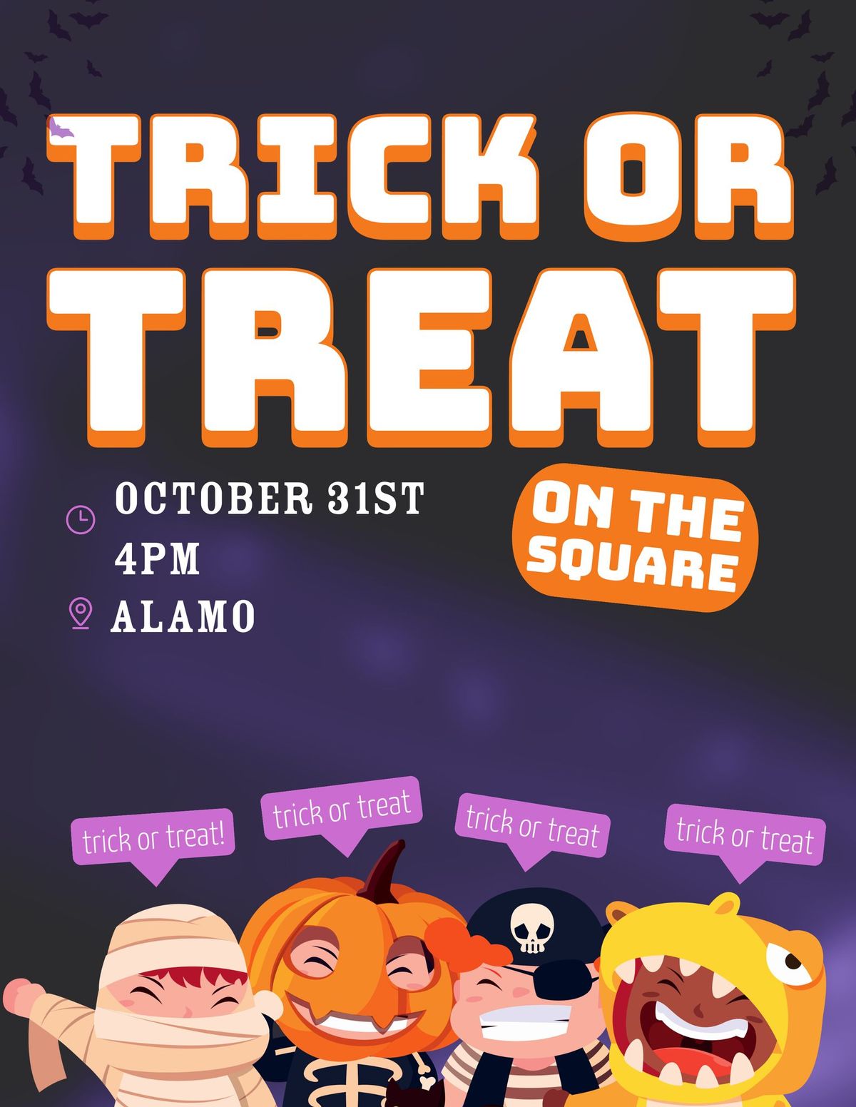 Trick or Treat on the Square 