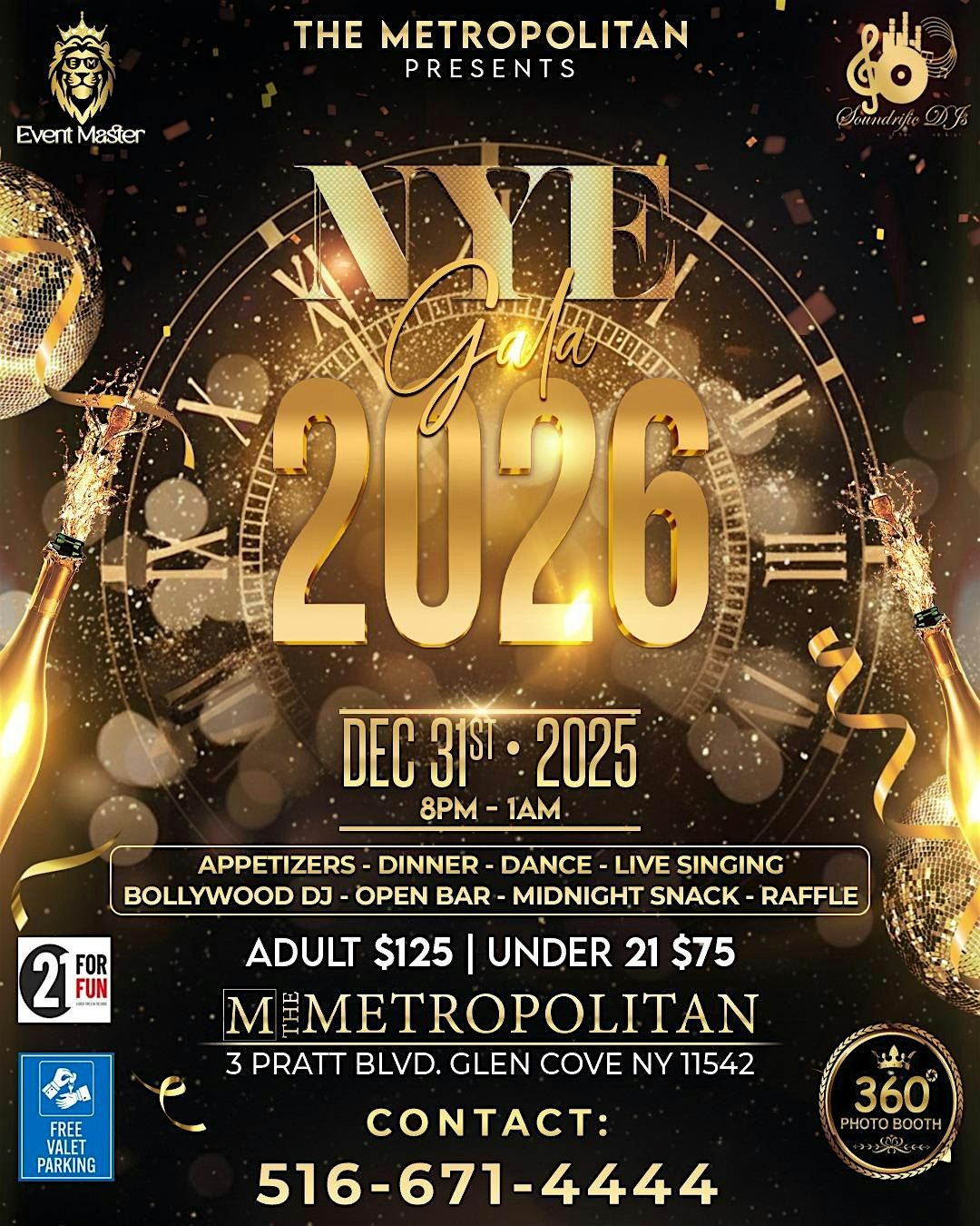 Long Island New Year\u2019s Eve Party 2026 \u2013 Bollywood DJ & Live Entertainment