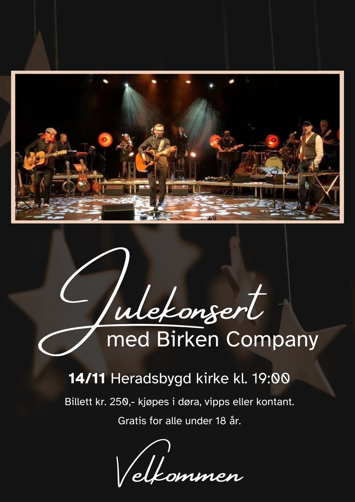 Julekonsert med Birken Company