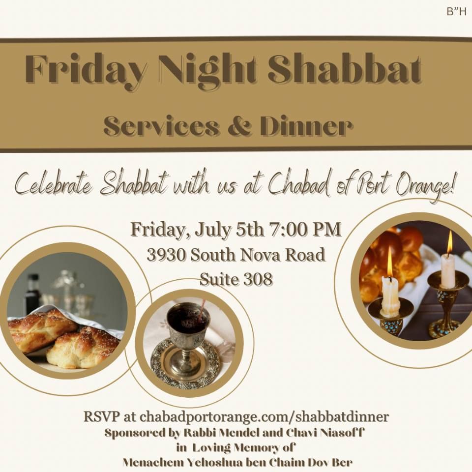 Friday Night Shabbat Dinner