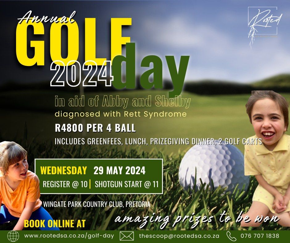 Rooted Annual Golf day