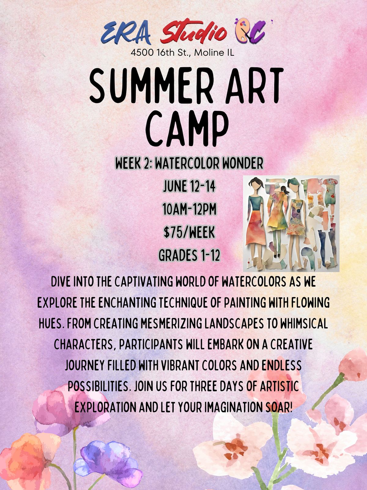 Summer ART Camp: Watercolor Wonders