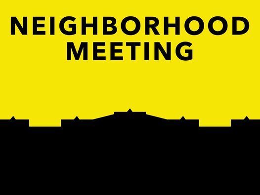 Neighborhood Monthly Meeting 