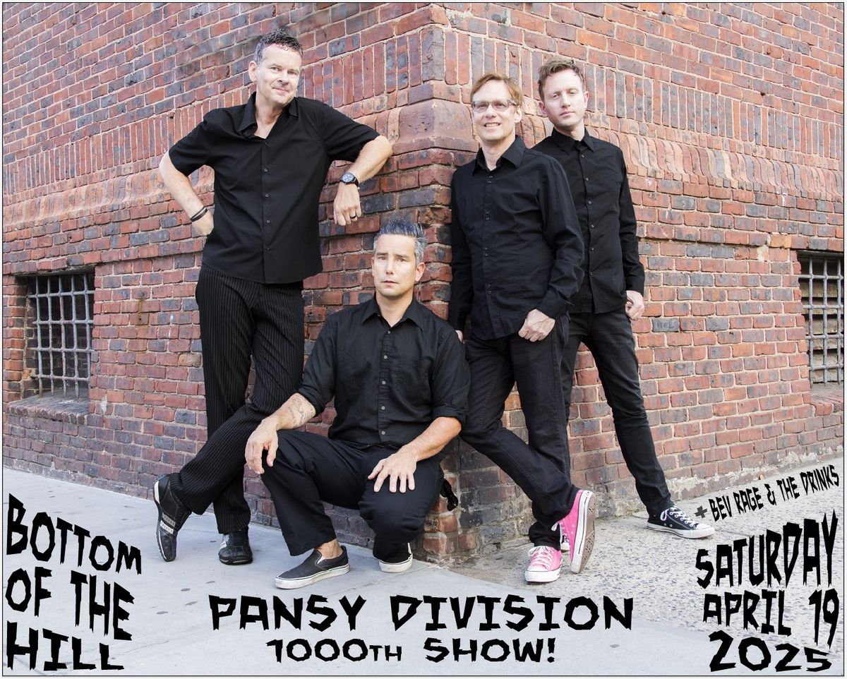 Pansy Division's 1000th Show ~ Bev Rage & the Drinks