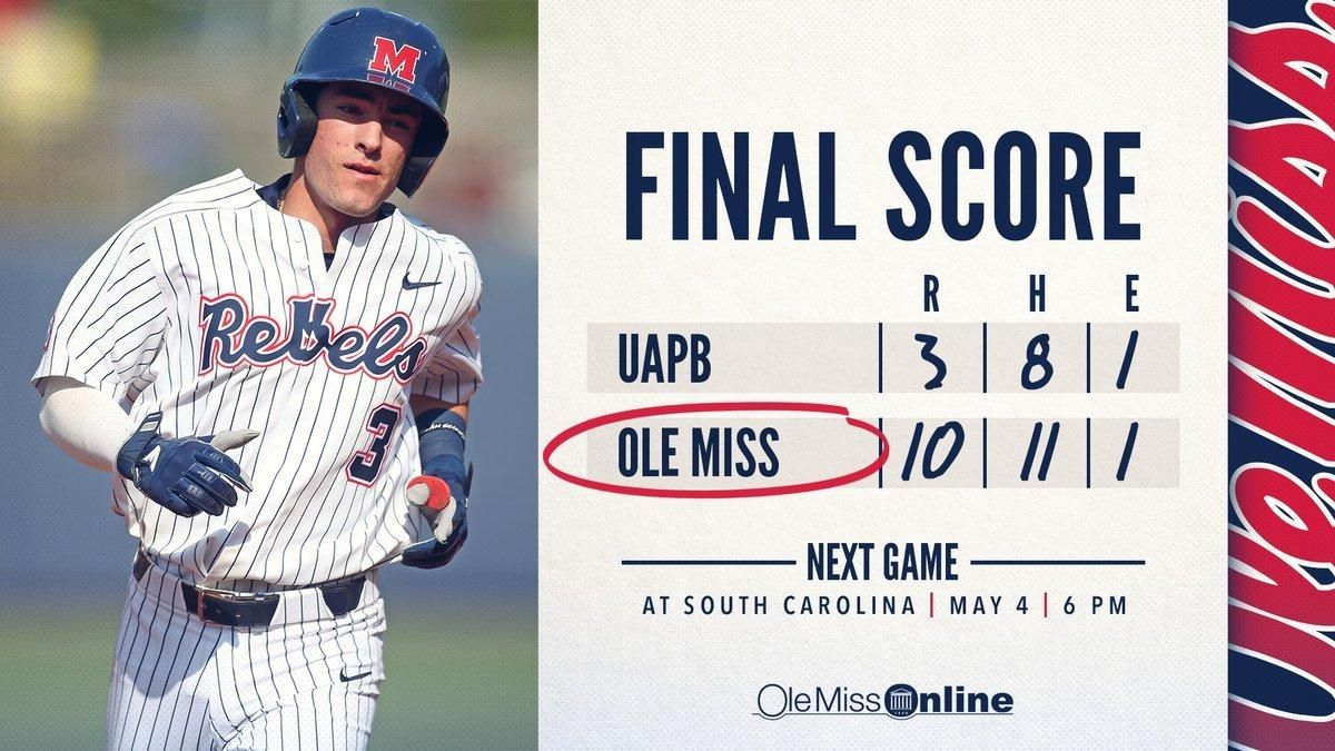 Arkansas Pine Bluff Golden Lions at Ole Miss Rebels Baseball