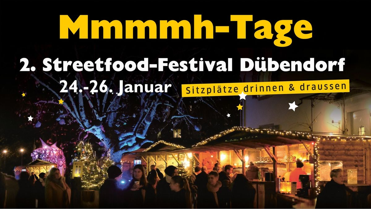 Mmmh Tage - 2. Streetfood-Festival D\u00fcbendorf