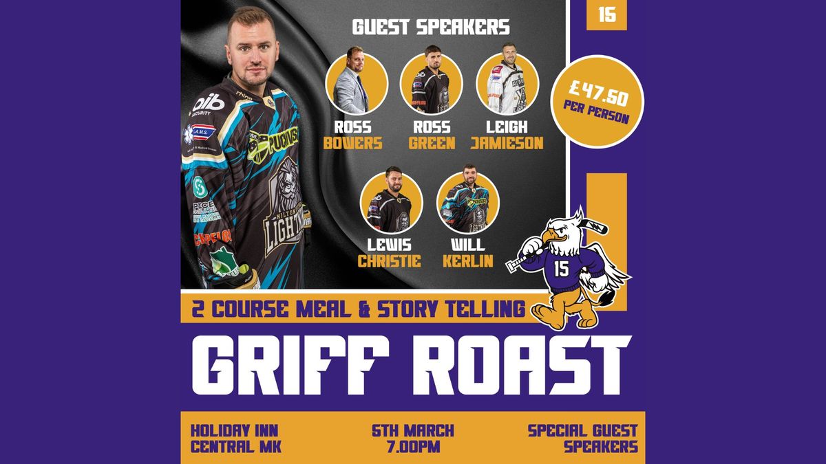 15 Testimonial "Griff Roast"