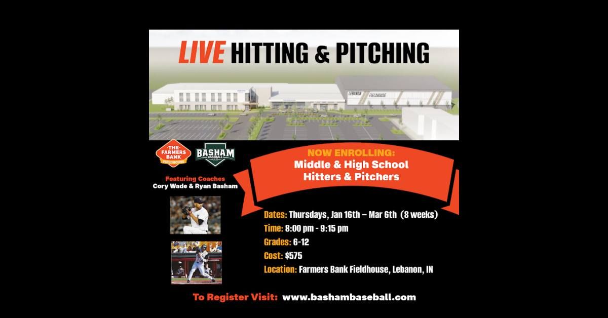 Live Hitting & Pitching Class