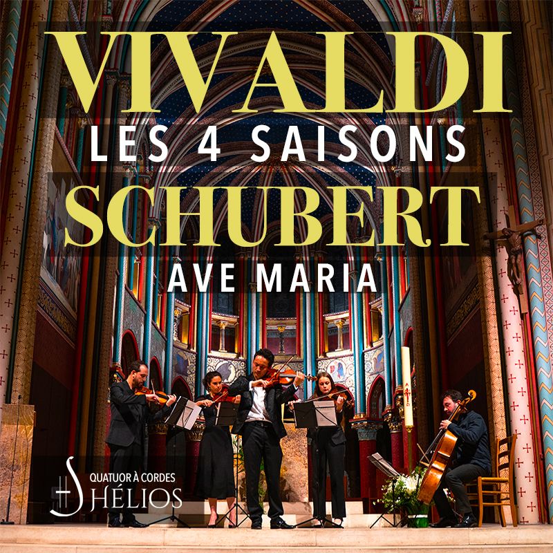 Orchestre H\u00e9lios : Les 4 Saisons de Vivaldi et C\u00e9l\u00e8bres Adagios