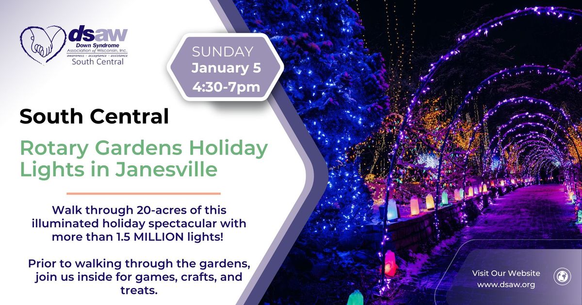 Rotary Gardens Holiday Lights