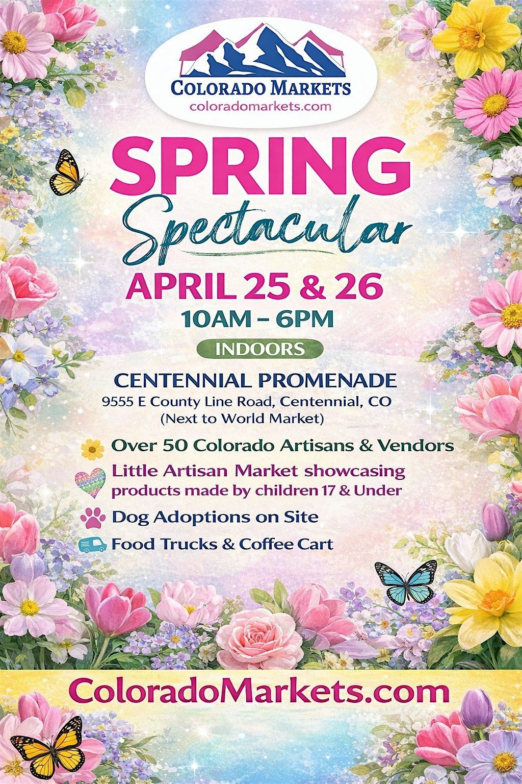 Spring Spectacular Poster Spring Spectacular, Centennial Promenade, 25 April to 26 April