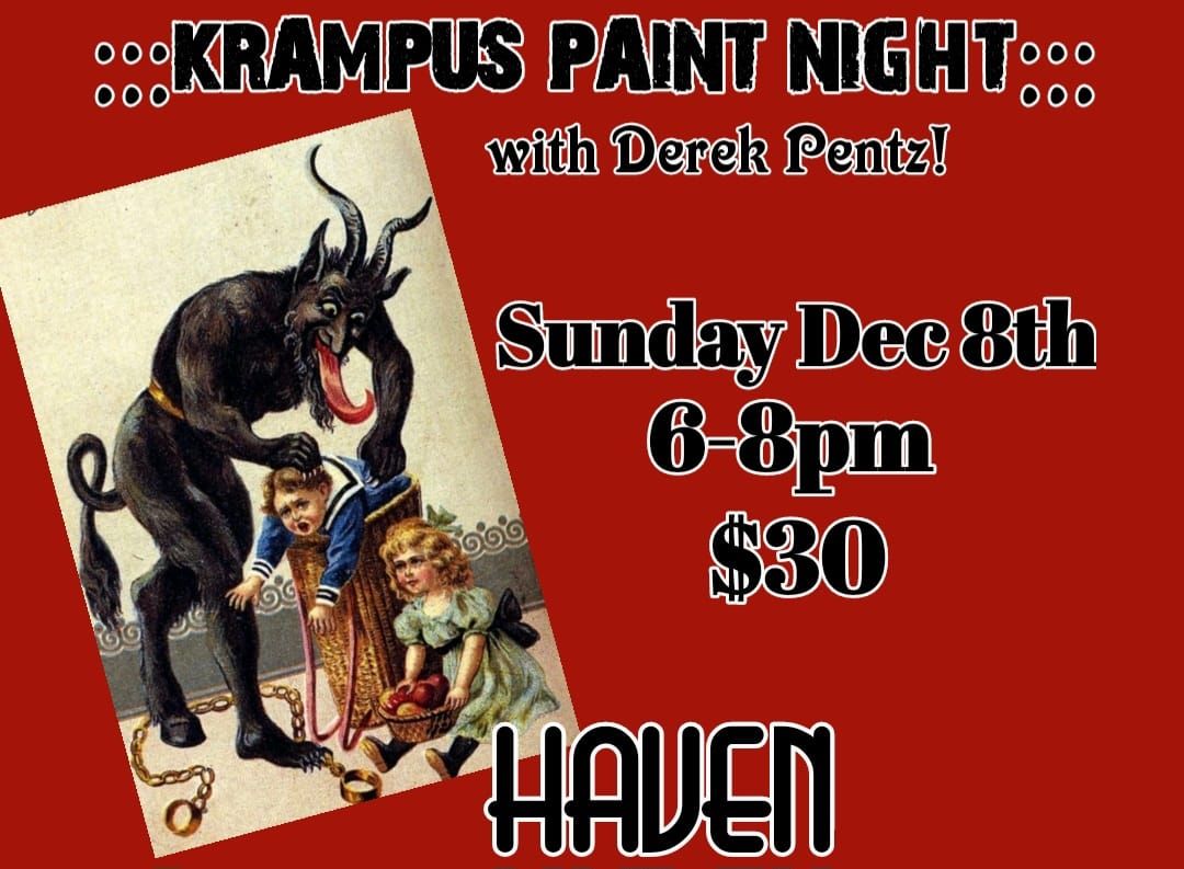 Krampus Paint Night!