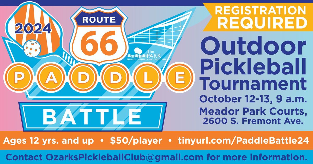 Route 66 Paddle Battle ?? 2024