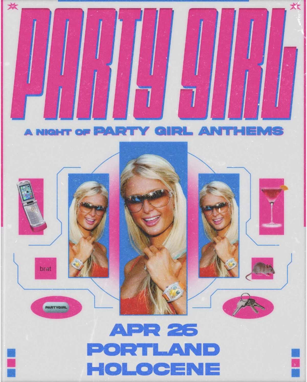 PARTY GIRL \u2013 A NIGHT OF PARTY GIRL ANTHEMS \u2013 21+