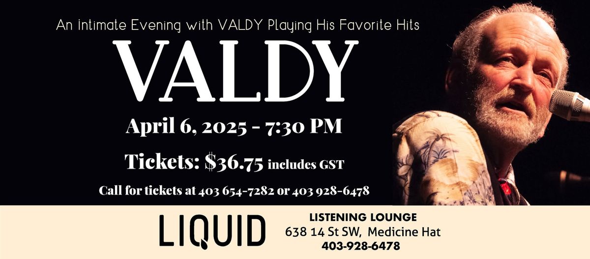 AN INVITATION TO HEAR & VISIT WITH VALDY 