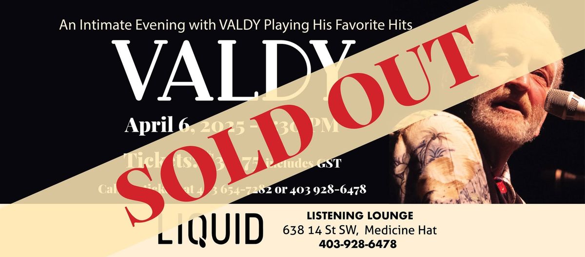 AN INVITATION TO HEAR & VISIT WITH VALDY 