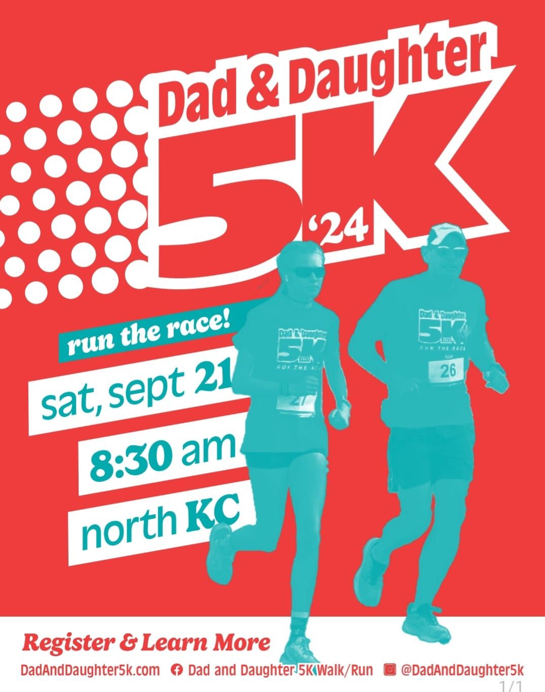 Dad and Daughter 5K Run\/ Walk