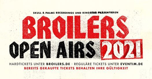Broilers \u2022 Open Airs 2021 \u2022 Hamburg