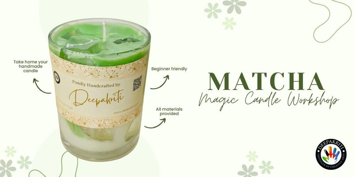 Iced Matcha Candle Workshop